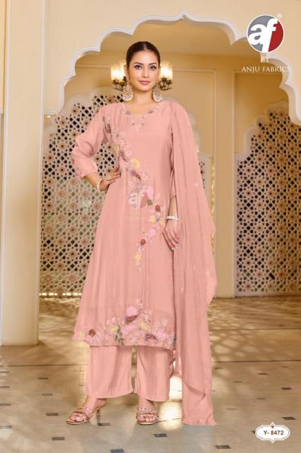 Anju fabrics D NO Y 8472 kurti wholesalers in.malad east